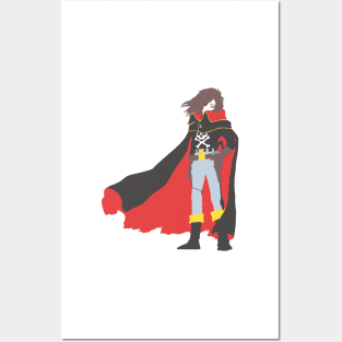 Harlock Posters and Art